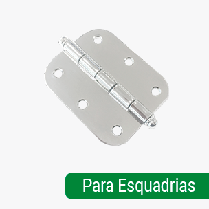 Dobradiças para Esquadrias