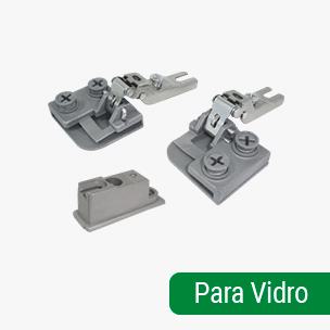 Dobradiças para vidro Bigfer
