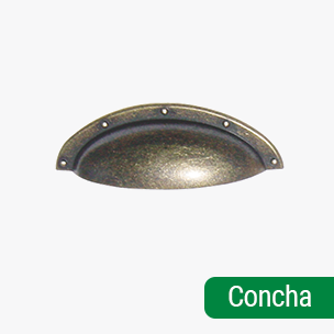 Puxador concha