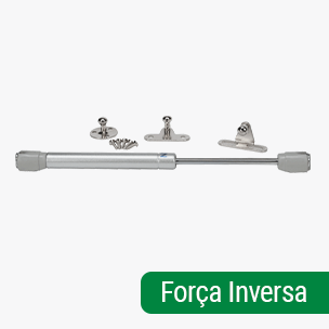 Pistão a gás força inversa