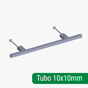 Puxador Tubo 10x10mm
