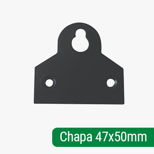 Chapa 47x50mm