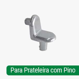 Suporte para Prateleira com Pino
